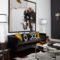 Unusual Black Living Room Design Ideas For More Enchanting 35
