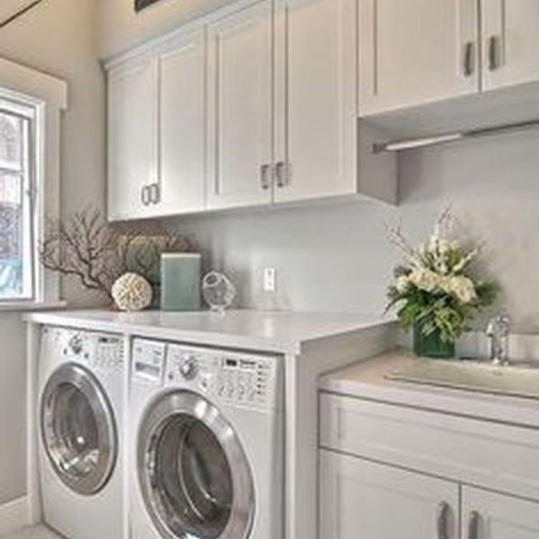 Wonderful Bright Laundry Room Designs Ideas That You Need To Try 11