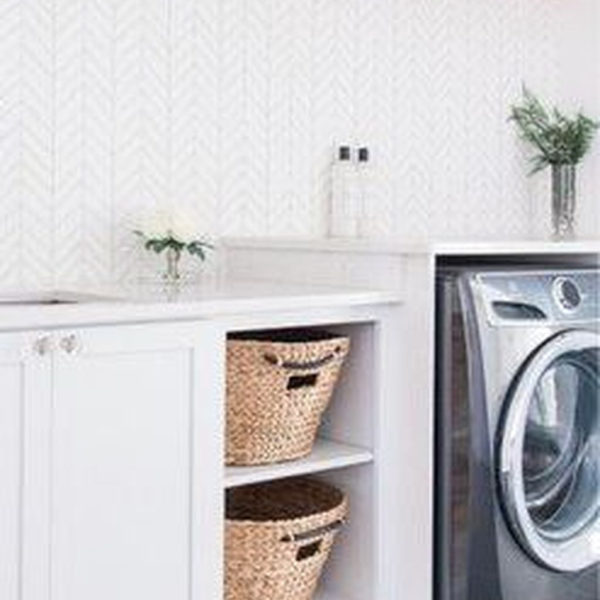Wonderful Bright Laundry Room Designs Ideas That You Need To Try 17