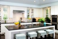 White Kitchen Islands With Seating